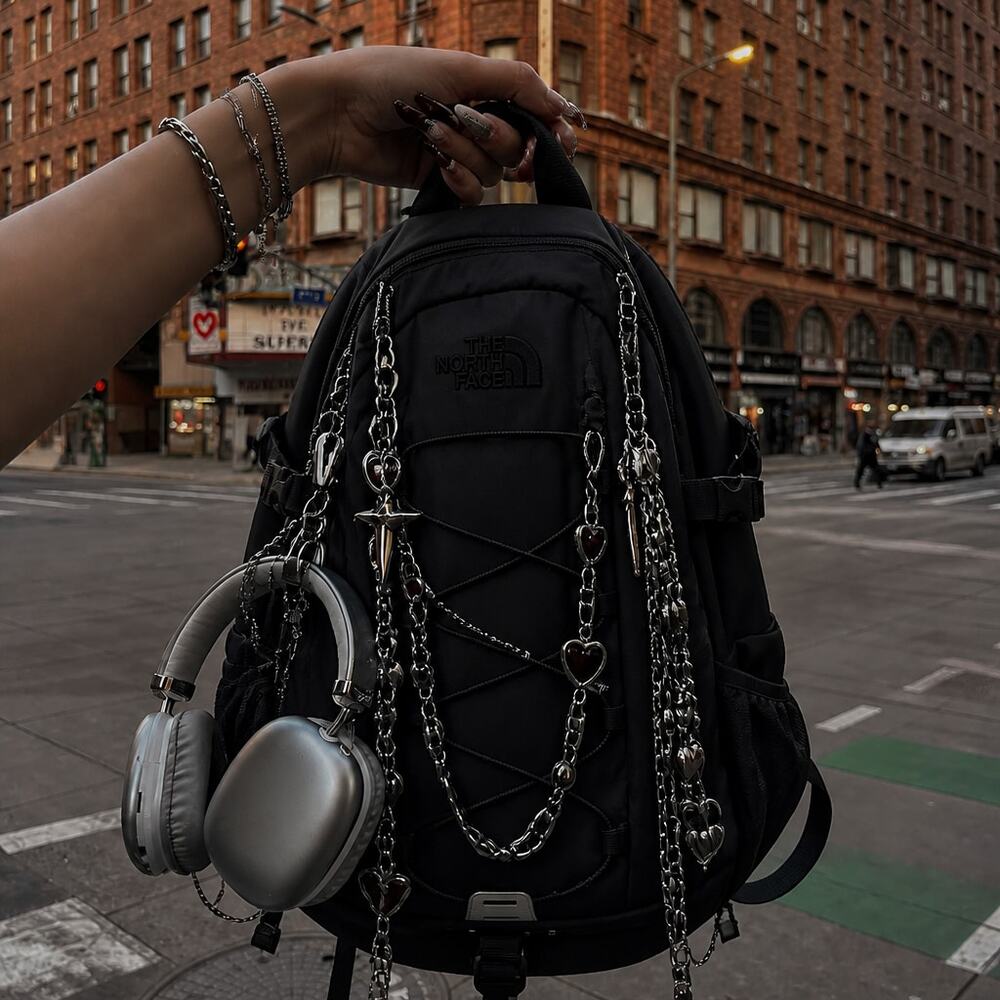 The North Face Jester Backpack - Black - With Flaws